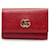 Gucci Estuche para llaves de cuero GG Marmont Roja Becerro  ref.1317593