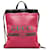 Gucci Leder-Logo-Rucksack mit Kordelzug Pink Kalbähnliches Kalb  ref.1317601