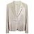 Hermès Laufstegjacke Weiß Beige Roh