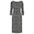 Vestido de corte recto con estampado de lunares de Dolce & Gabbana Negro Viscosa  ref.1317782