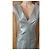 Chanel Lederkleid Silber 1999 Runway - Ansicht 4