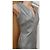 Chanel Lederkleid Silber 1999 Runway - Ansicht 7
