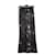 Chanel Métiers d'Art 2022 Skirt FR36 Maxi CC Devoré PF2022 Maxi Skirt US6 Black Silk  ref.1317798