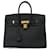 Hermès HERMES BIRKIN Tasche 25 aus schwarzem Leder - 101799  ref.1317841