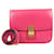 Céline CELINE Classic Box Flap Bag aus glattem Kalbsleder in Hibiscus Pink  ref.1317916
