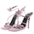 Autre Marque NON SIGNE / UNSIGNED  Sandals T.eu 39 leather Pink  ref.1318061