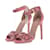 CALVIN KLEIN  Sandals T.eu 37 Exotic leathers Pink  ref.1318099