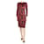 Givenchy Schwarzes, tailliertes Midikleid mit Blumenmuster – Größe UK 12 Viskose  ref.1318136