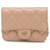 Chanel Brown Lambskin Mini Clutch with Chain Flesh Leather  ref.1318179
