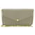 Louis Vuitton Gray Epi Pochette Felicie Grey Leather  ref.1318183