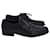 Sapatos Bottega Veneta Intrecciato Derby em couro preto  ref.1318240