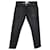 Jean droit Givenchy en denim de coton noir  ref.1318284