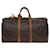 Louis Vuitton Keepall 55 Brown Cloth  ref.1318299
