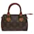 Louis Vuitton Mini Speedy Brown Cloth  ref.1318333