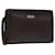BURBERRY Clutch Bag Leather Brown Auth bs12798  ref.1318421