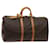 Louis Vuitton Monogram Keepall Bandouliere 55 Boston Bag M.41414 LV Auth ki4234 Monogramm Leinwand  ref.1318436