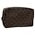 Toilette Louis Vuitton Monogram Trousse 28 Bolso de mano M47522 Autenticación LV5988 Monograma Lienzo  ref.1318456