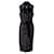 MSGM Sleeveless Coat with Belt Black  ref.1318494
