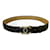 Cinturón acolchado de Chanel en piel de caviar negro, talla 90/36, hebilla plateada brillante con las iniciales CC. Cuero Plata  ref.1318502