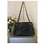 Chanel Piccola Borsa Tote in Pelle di Agnello Nera Morbida con Perle e Finiture Argento Nero Silver hardware - vista 4