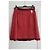 Falda midi de terciopelo Kenzo Negro Rosa Roja - vista 5