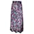 Autre Marque Muveil Navy Blue / Pink Multi Stamp Print Skirt Multiple colors Polyester  ref.1318540
