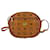 MCM Vintage Crossbody Bag Shoulder Bag Small Purse Cognac Brown Logo Print  ref.1318580