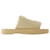 LF Knight Slab Sandals- Burberry - Leather - Beige  ref.1318593