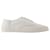 Autre Marque Baskets à Lacets - Maison Kitsune - Coton - Blanc  ref.1318610