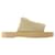 LF Knight Slab Sandals- Burberry - Leather - Beige  ref.1318629