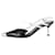 Prada Salto tipo slingback em couro preto - tamanho UE 39  ref.1318789