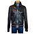 Gucci Bomber in Pelle Nero con Strisce Verdi e Rosse