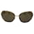 Óculos de sol CHANEL 4220 CASO DE METAL MARROM + ÓCULOS DE SOL  ref.1318903