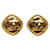 Chanel CC Diamond Frame Clip On Earrings Metal  ref.1318925