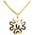 Chanel CC Flower Pendant Necklace Metal  ref.1318932
