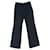 Pantalon en dentelle noir Armani vintage Viscose  ref.1318989