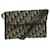 Christian Dior Trotter Canvas Shoulder Bag Navy Auth 69408 Navy blue  ref.1319041