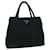 PRADA Hand Bag Nylon Black Auth bs12829  ref.1319055