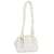 Saffiano PRADA Safiano leather Shoulder Bag White Auth bs12825  ref.1319063