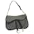 Christian Dior Trotter Canvas Saddle bag Hand Bag Navy Auth bs13140 Navy blue Cloth  ref.1319075