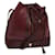 CARTIER Shoulder Bag Leather Bordeaux Auth ki4290  ref.1319149