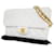 Chanel Matelassé White Leather  ref.1319167