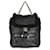 Chanel – Kleiner Rucksack „Paris Hamburg“ aus schwarzem gestepptem Lammfell   ref.1319267