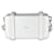 Pochette personale in pelle di vitello Dior x Rimowa con cinturino in alluminio grigio  ref.1319284