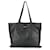 Saint Laurent Flache Shopper-Tasche aus schwarzem Kalbsleder   ref.1319323