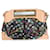 Louis Vuitton Monogramma Nero Tela Multicolore Judy MM  ref.1319339