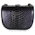 Chanel Paris Edinburgh Navy Iridescent Python Boy Box Clutch Purple Exotic leather  ref.1319350