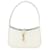 Saint Laurent Crema Soft Smooth Calfskin Le 5 A 7 Mini Hobo White Leather  ref.1319380