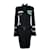 Chanel Casaco de Tweed Preto com Cinto de Jóias de 9K$  ref.1319386