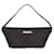 Gucci GG Monogram Boat Pochette Black Leather  ref.1319425